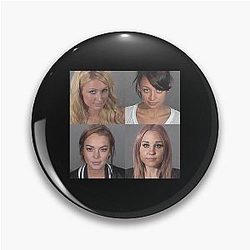 Party with Lindsay Lohan Pin