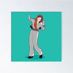 Lindsay Lohan Lilo in Mykonos Beach House Poster
