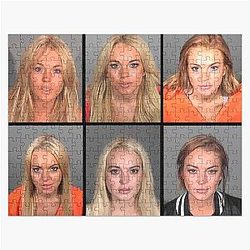 Lindsay Lohan Mugshots Puzzle