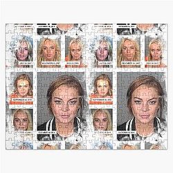 Lindsay Lohan Mugshot Puzzle