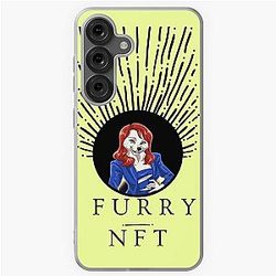 Fursona Lindsay Lohan Furry NFT the Lindsay Lohan Furry Samsung Galaxy Soft Case