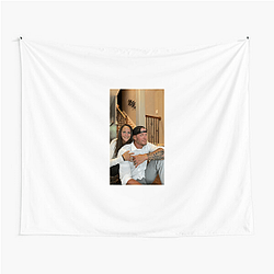 Lindy and Jlo Trendy Couple Fits Lindy And Jlo Tapestries