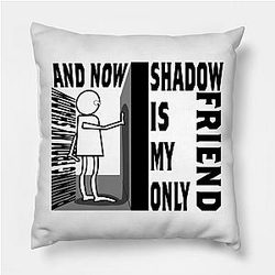 running from my shadow.linkin park Pillow TP0509