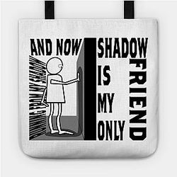 running from my shadow.linkin park Bag TP0509