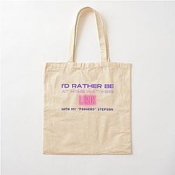 Lirik poggers stepson Cotton Tote Bag