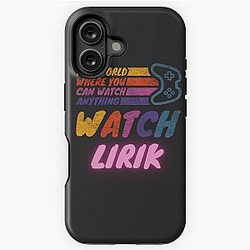 Lirik twitch streamer YouTuber iPhone case