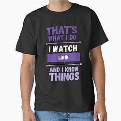Lirik and I know thing funny streamer Classic T-Shirt