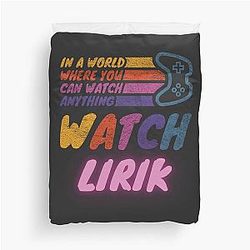 Lirik twitch YouTuber Duvet Cover