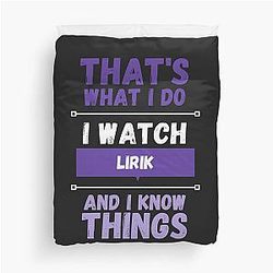 Lirik and I know things funny Duvet Cover