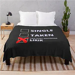Lirik Single Throw Blanket