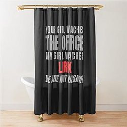 LIRIK Twitch Streamer Funny Omegalul Shower Curtain