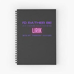 Lirik Poggers stepson Twitch YouTube creator Spiral Notebook