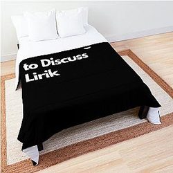 Introverted but Willing to Discuss Lirik Comforter