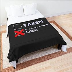 Lirik Funny Single Comforter