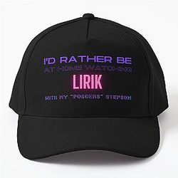 Lirik's stepson twitch youtube content creator Baseball Cap