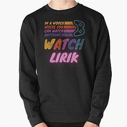 Watch Lirik Twitch Streamer YouTuber Pullover Sweatshirt