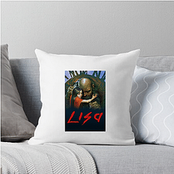Lisa The Painful is a role-playing video game Lisa The Painful Pillows Cover