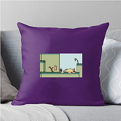 Lisa The Painful is about a search for the last female child Lisa The Painful Pillows Cover