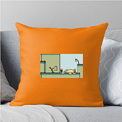 Lisa The Painful is about a search for the last female child Lisa The Painful Pillows Cover