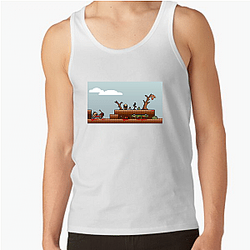 Lisa The Painful's main character is Brad Armstrong Lisa The Painful Tank Tops