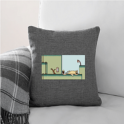 Lisa The Painful is about a search for the last female child Lisa The Painful Pillows Cover