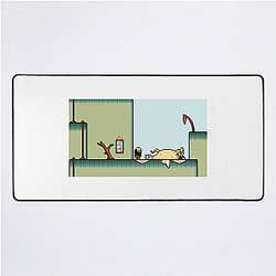 Lisa The Painful is about a search for the last female child Lisa The Painful Mouse Pads