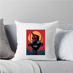 Lisa The Painful was released in 2014 Lisa The Painful Pillows Cover