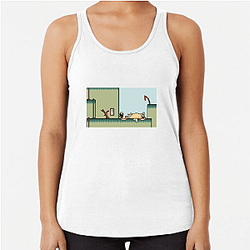 Lisa The Painful is about a search for the last female child Lisa The Painful Tank Tops