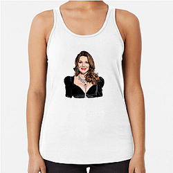 Lisa Vanderpump Pink Signature style Lisa Vanderpump Tank Tops