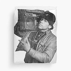 Retro LL Cool J Duvet Cover