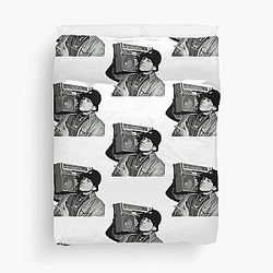 LL Cool J Boombox Duvet Cover