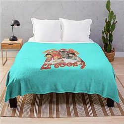 LL Cool J Vintage Throw Blanket