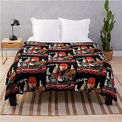 LL Cool J Vintage Throw Blanket