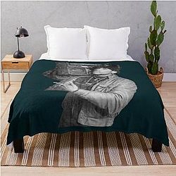 Retro LL Cool J Radio Throw Blanket