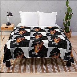 LL Cool J Throw Blanket