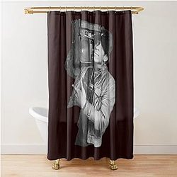 Retro Ll Cool J Radio Shower Curtain