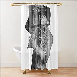 Retro LL Cool J Radio Shower Curtain