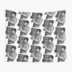 Retro LL Cool J Radio Photo Tapestry
