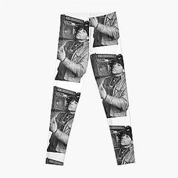 Retro LL Cool J Radio Photo Leggings