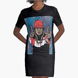LL Cool J graphic T shirt dress