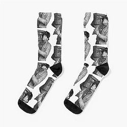 Retro LL Cool J Radio Photo Socks