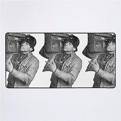 Retro LL Cool J Radio Photo Desk Mat