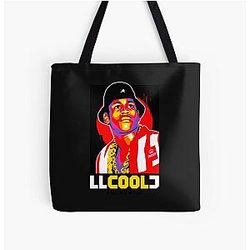LL Cool J All Over Print Tote Bag