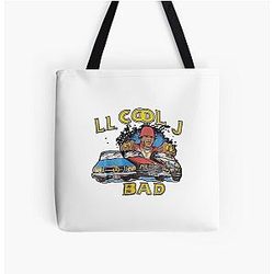 LL Cool J - New Vintage Band All Over Print Tote Bag