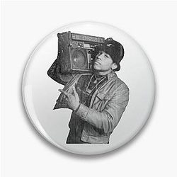 Retro LL Cool J Photobox Pin