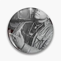 Retro Ll Cool J Radio Photo Pin