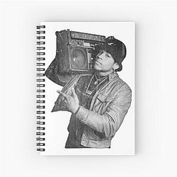 Retro LL Cool J Spiral Notebook