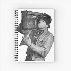 Retro LL Cool J Photo Spiral Notebook