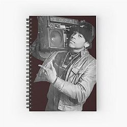 Retro Ll Cool J Radio Photo Spiral Notebook