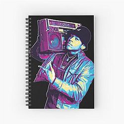 LL Cool J Style Retro Spiral Notebook